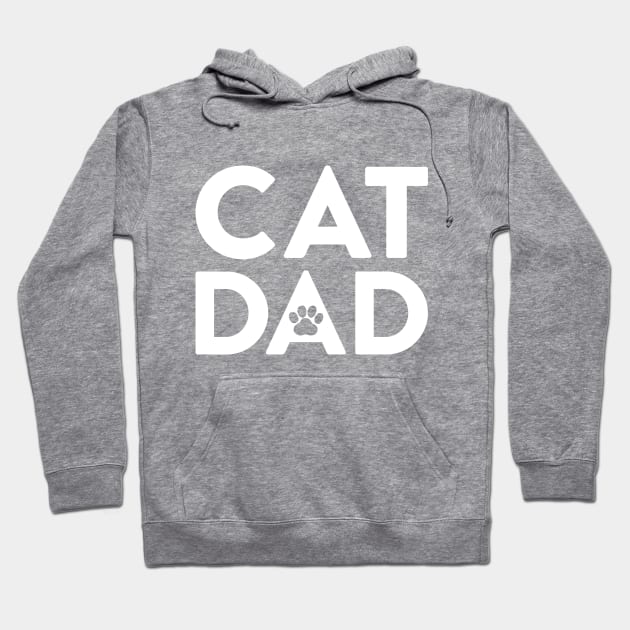 Cat Dad Hoodie by Tennifer